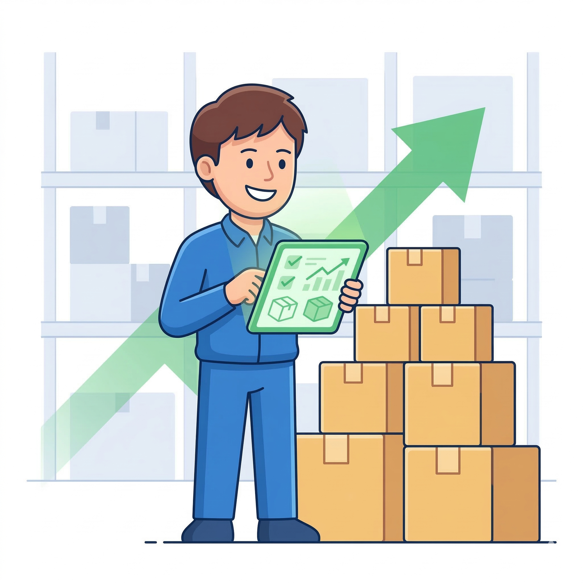 eveXso WMS MYOB Exo integration for Caronlab Australia warehouse dashboard showing order volume scaling